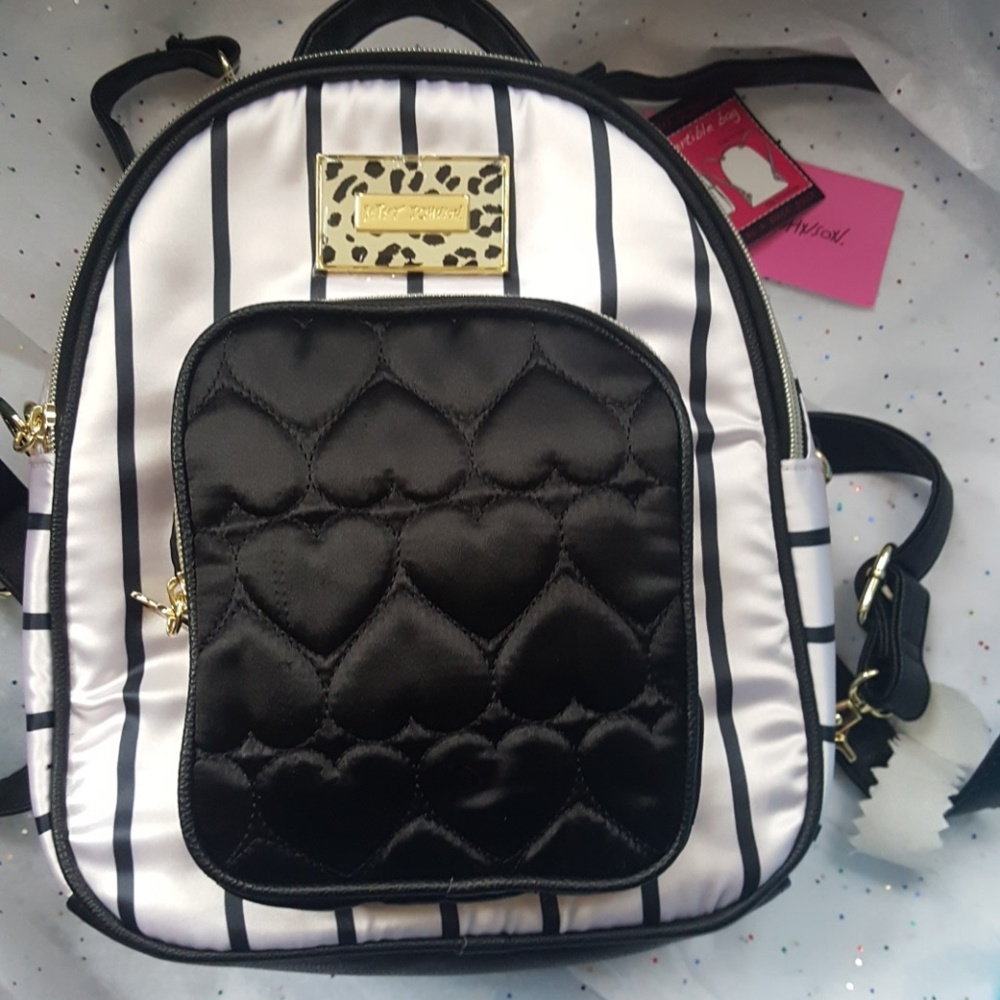 Betsey Johnson convertible backpack